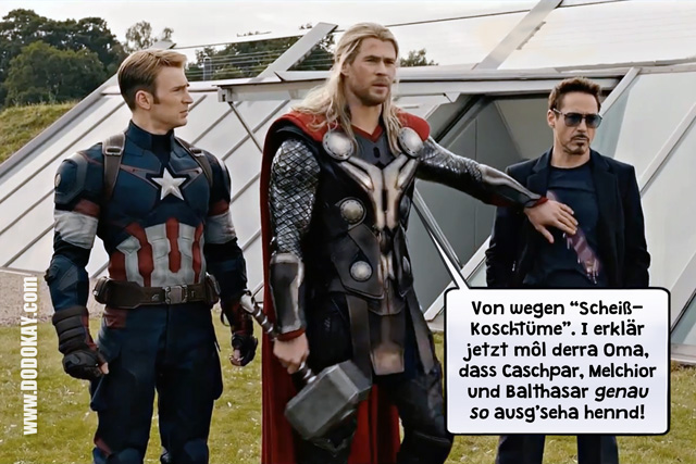 Dodokay Sternsinger Avengers Endgame Tony Stark Iron Man schwäbisch Dodokay Sternsinger Avengers Endgame Tony Stark Iron Man schwäbisch
