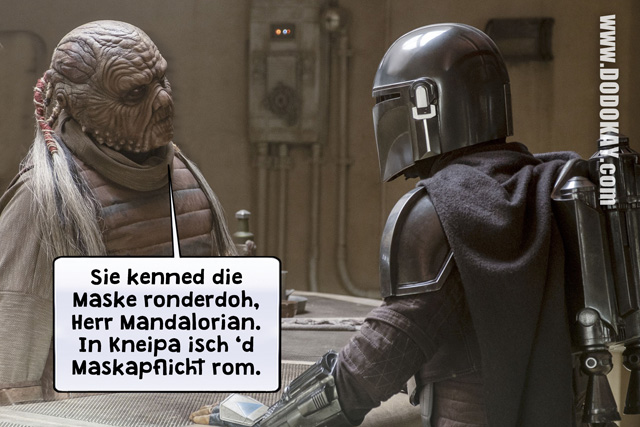 Dodokay The Mandalorian Boba Fett Maskenpflicht Dodokay The Mandalorian Boba Fett Maskenpflicht