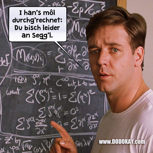 Dodokay A Beautiful Mind schwäbisch Dodokay A Beautiful Mind schwäbisch