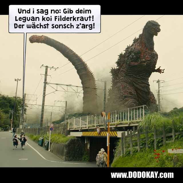 Dodokay Shin Godzilla schwäbisch Dodokay Shin Godzilla schwäbisch