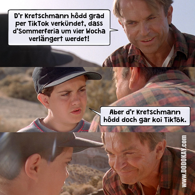 Dodokay Jurassic Park Ferienende Erster Schultag Dodokay Jurassic Park Ferienende Erster Schultag