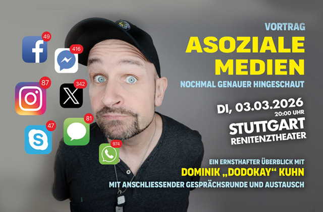 Dominik Kuhn Vortrag Asoziale Medien Renitenztheater